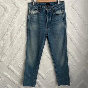 KHAITE Vanessa High-rise Slim-leg Jeans Size 25